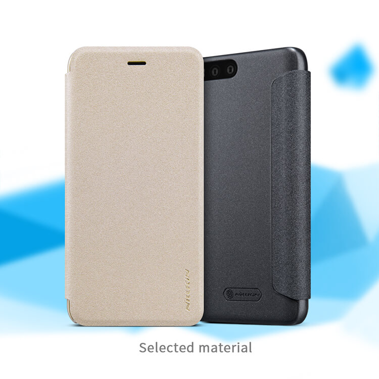 Nillkin Modern PU Leather Case Protective Back Cover For Xiaomi Mi6 - White