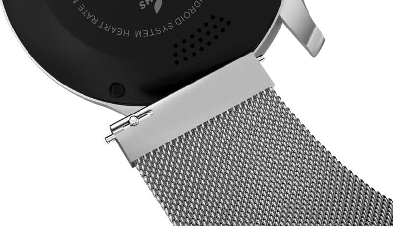 K88 Smart Watch Bluetooth Heart Rate Monitor MTK2502 Siri Function Gesture Control Compatible with iOS Andriod - Silver