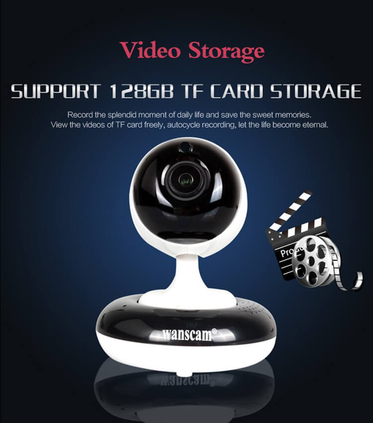 WANSCAM HW0051 WiFi 960P IP Camera With IR-cut Filter Onvif Built-in Mic&Speaker 1.3 Megapixel CMOS Sensor Night Vision