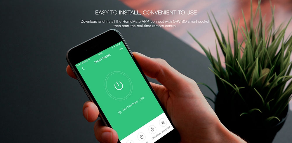 Orvibo B25AU Wifi Smart Plug Works with Amazon Alexa Control Devices from Anywhere Wireless Switch with APP -White/AU Plug