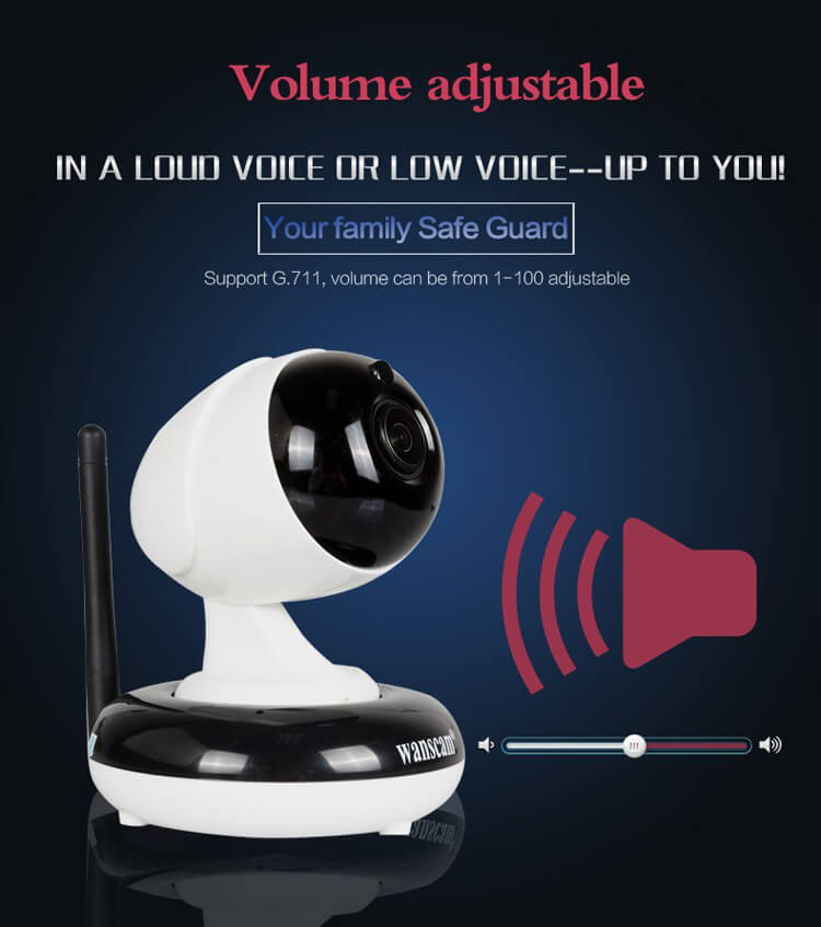 WANSCAM HW0051 WiFi 960P IP Camera With IR-cut Filter Onvif Built-in Mic&Speaker 1.3 Megapixel CMOS Sensor Night Vision