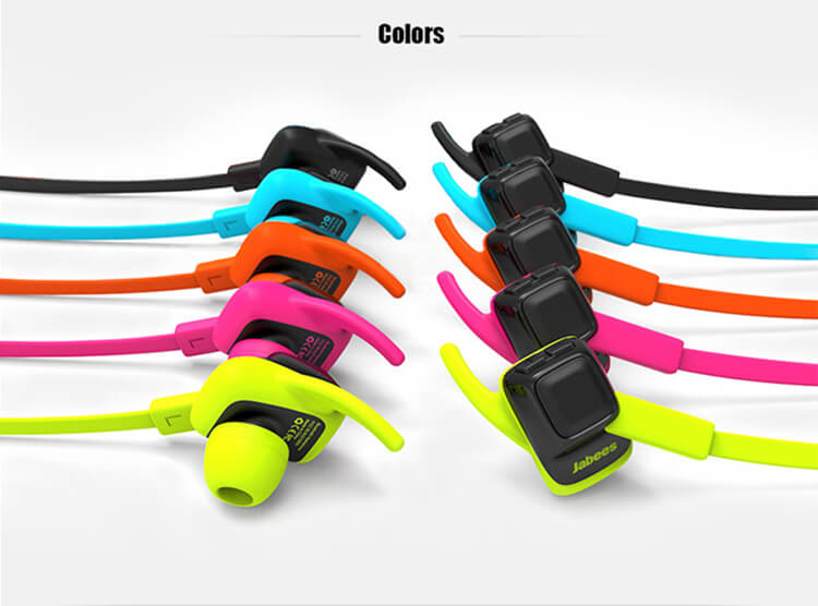 Jabees beatING Wireless Bluetooth 4.1 Stereo Headphone Water Resistance Sports Earphone - Blue