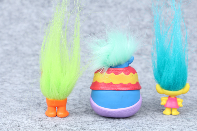 Action Figure Toy Trolls 6PCS/Set 8cm Anime Figures Collezione PVC Toy