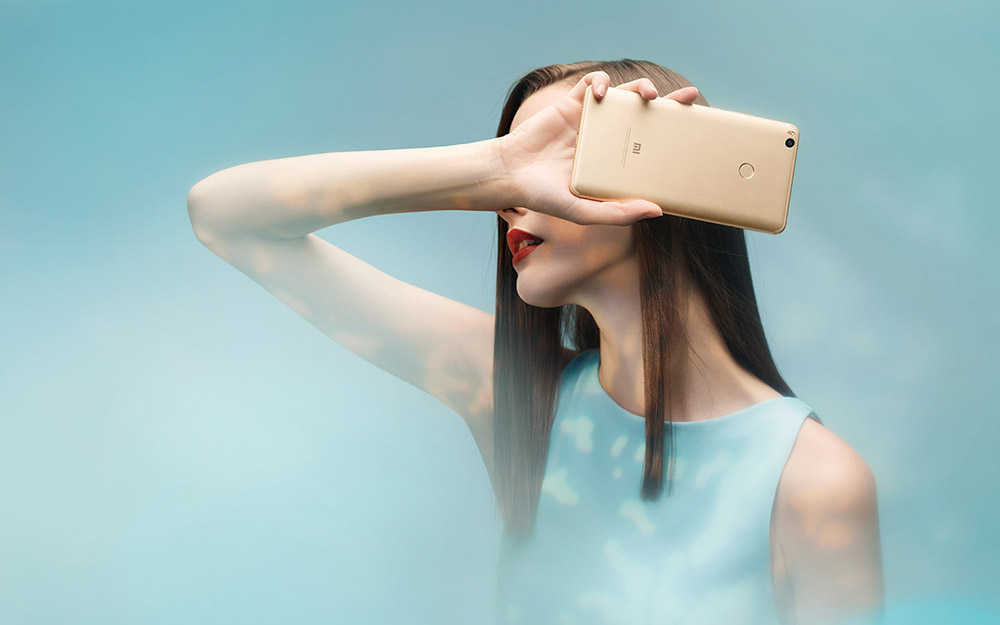 Xiaomi Mi Max 2 6.44 Inch 5300mAh Smartphone FHD 4GB 64GB Snapdragon 625 Octa Core 12.0MP Cam Android 7.1 Metal Body QC3.0 IR Remote Control - Gold