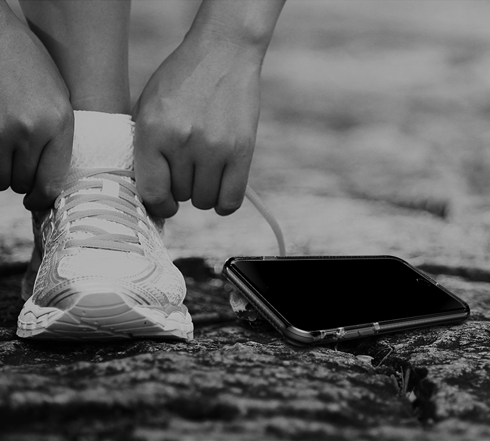 Baseus Armor Case Protection Case Clear Back Cover for iPhone 7 - Red