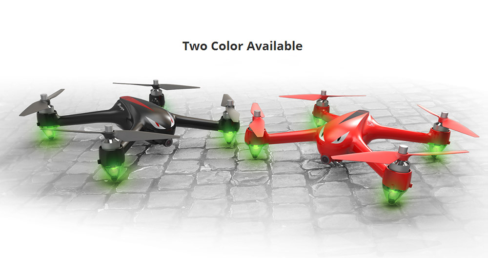 MJX Bugs 2 B2W WIFI FPV Brushless With HD 1080P Camera GPS RC Quadcopter RTF - Red