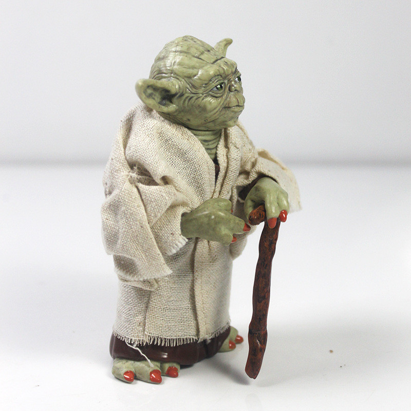 Action Figure Toys 12cm Jedi Master Yoda Anime Figures Gift Toys