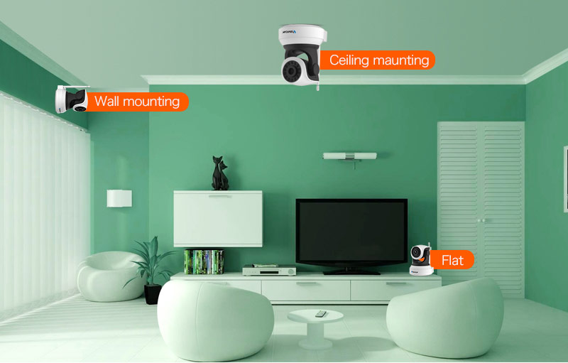 VSTARCAM C24s IP Camera 720P WiFi Night Vision Wireless Camera Built-in IR-CUT CCTV P2P Onvif Security Camera