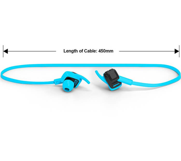 Jabees beatING Wireless Bluetooth 4.1 Stereo Headphone Water Resistance Sports Earphone - Blue