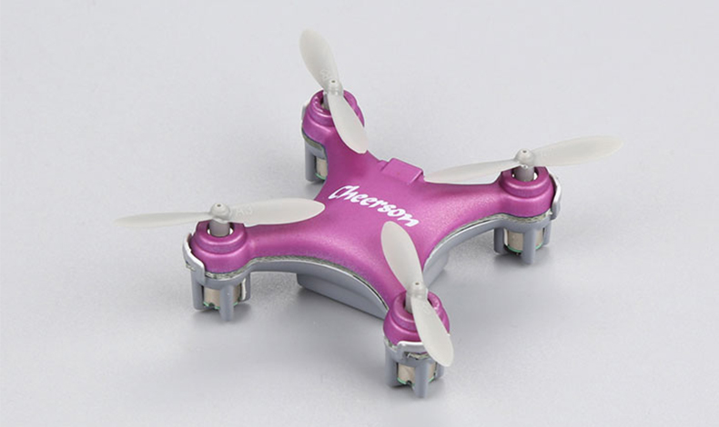 Cheerson CX-10SE Mini 2.4G 4CH 6Axis Gyro Headless Mode RC Quadcopter RTF - Purple