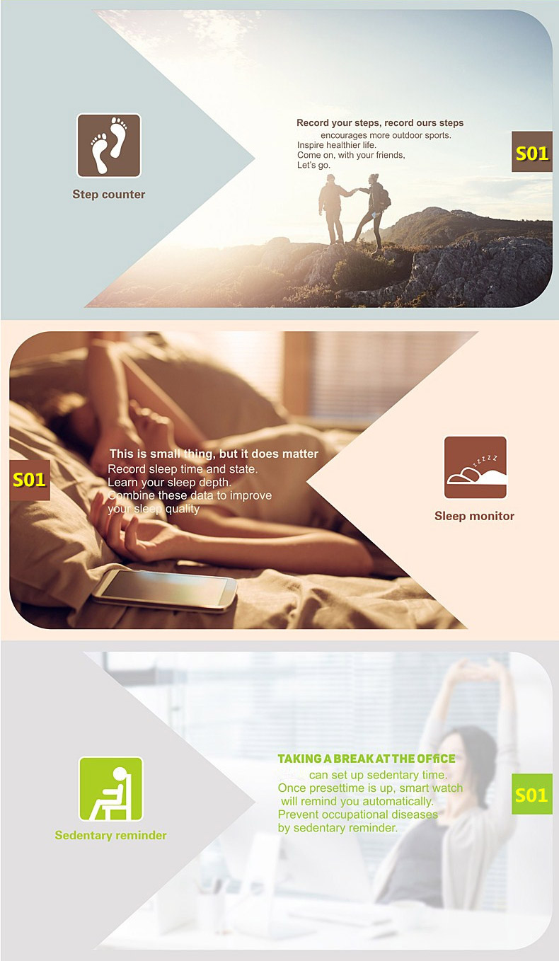 S01 Smart Watch 1.3 Inch Screen GPS Bluetooth 2503A 32GB TF Card SMS Reminder Camera Siri Multi-mode Sports Monitoring - Camouflage