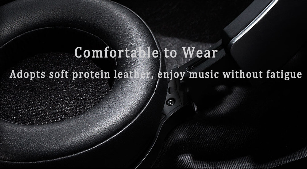 FIIL Music Wired Headphones Active Noise Canceling with Mic Foldable Design - Blue