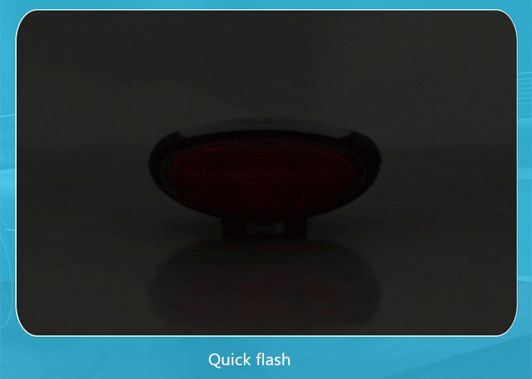 K9 Bike Tail Light WiF + GPS Locator Tracker Section Vibration Phone Alarm Anti-theft Anti-lost - Black