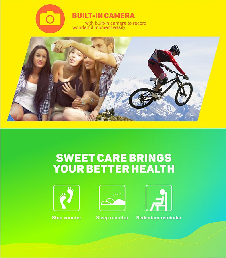 S01 Smart Watch 1.3 Inch Screen GPS Bluetooth 2503A 32GB TF Card SMS Reminder Camera Siri Multi-mode Sports Monitoring - Silver