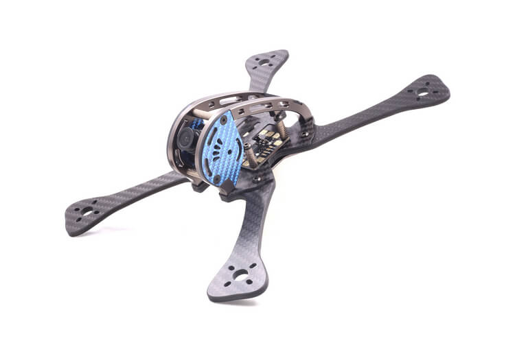 Geprc GEP-LSX5 FPV Racing Frame Kit 230mm Carbon Fiber 4mm Arm with 5V & 12V PDB