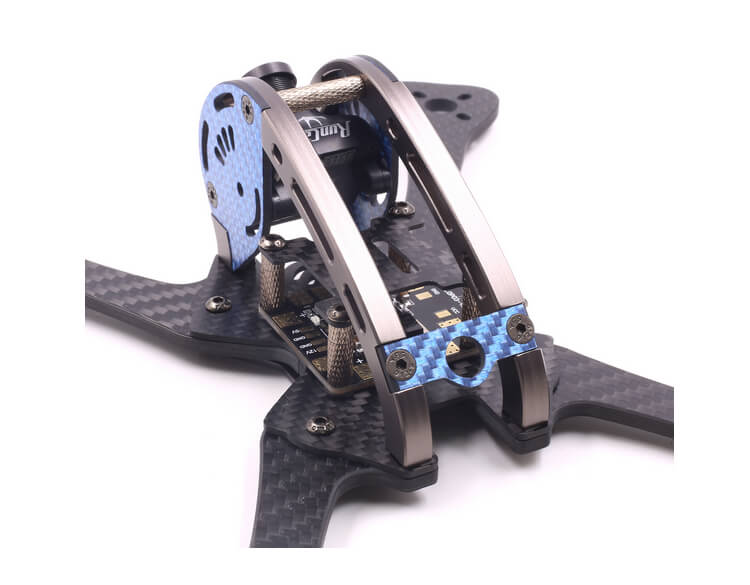 Geprc GEP-LSX5 FPV Racing Frame Kit 230mm Carbon Fiber 4mm Arm with 5V & 12V PDB