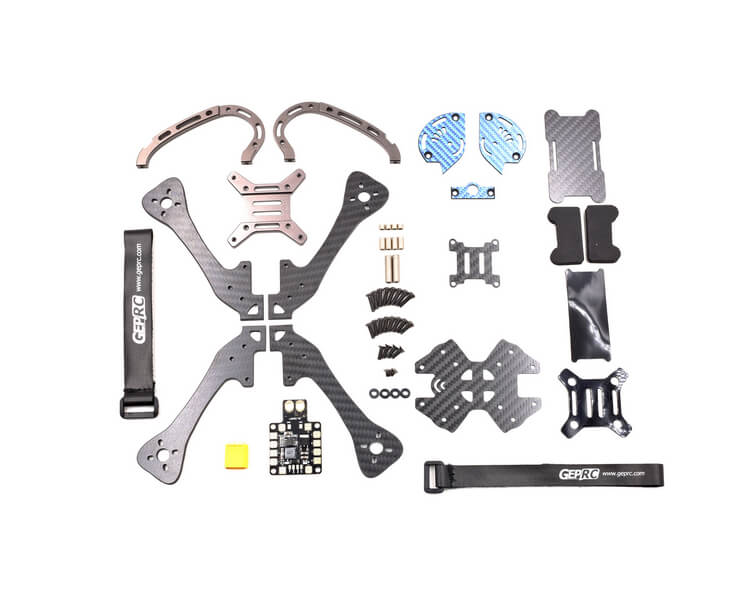 Geprc GEP-LSX5 FPV Racing Frame Kit 230mm Carbon Fiber 4mm Arm with 5V & 12V PDB
