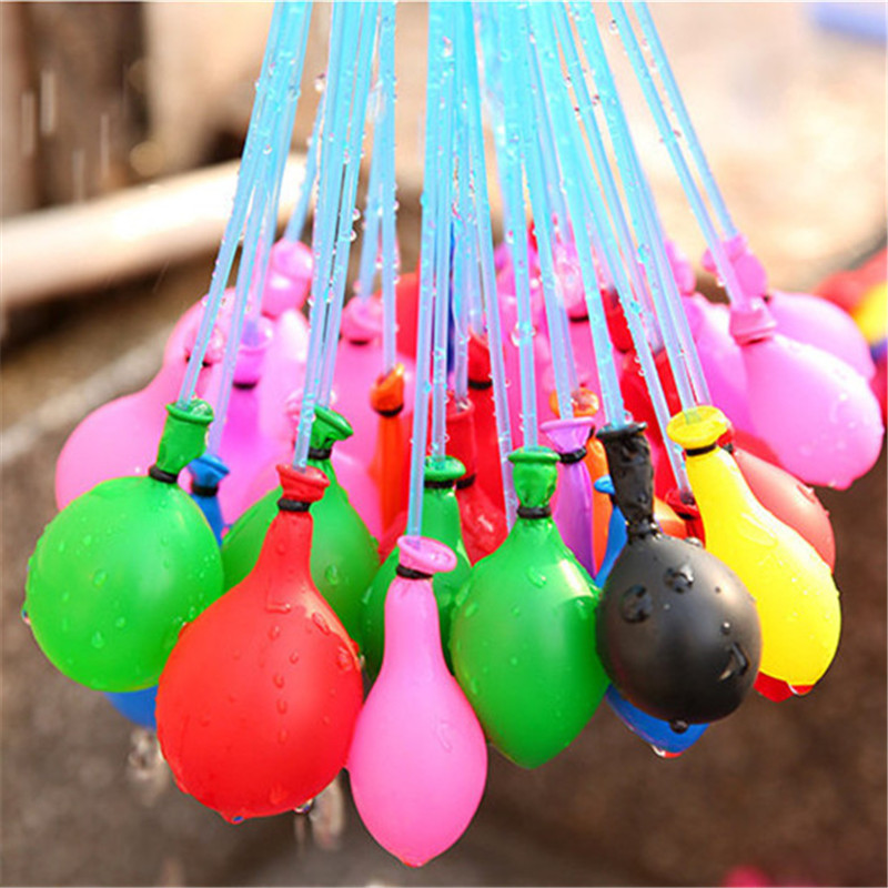Water Balloons 111pcs/Bag Quickly Filling Magic Water-Filled Balloon Water Fight Summer Toy Child Gift