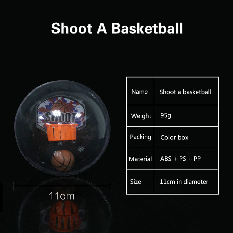 Shoot A Basketball Led Music Palm Basketball Toys Baby Child Toy Creative Gift