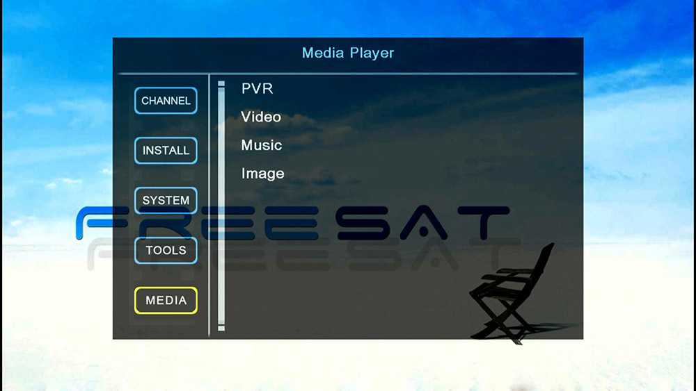 Freesat V7 Full HD DVB-T/T2 Set Top Box Terrestrial Satellite Receiver Dolby AC-3 Logic