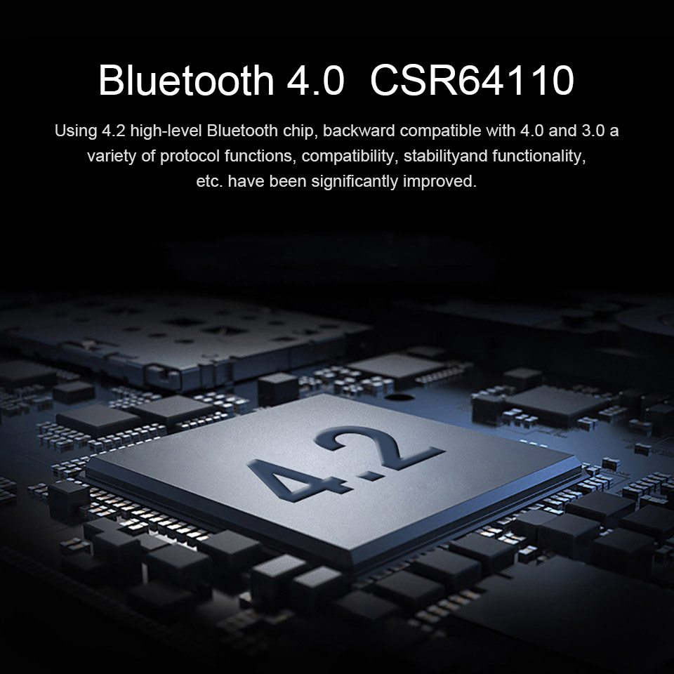 S2 TWS Wireless Bluetooth Dual Earphone with Built-in Mic Waterproof IPX7 Headphone Stereo Bass Headset - Black