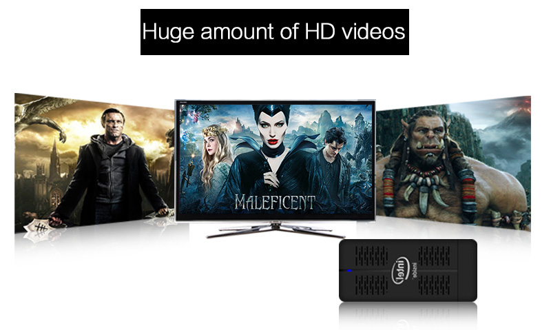 EC DREAM A9 Chocolate Windows TV-Stick Apollo Lake N3450 2GB/32GB USB 3.0 Bluetooth 4.0 WIFI