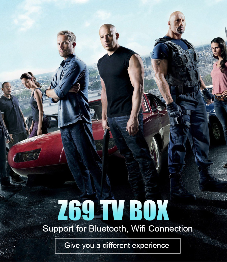 Z69 4K UHD Smart TV BOX KODI Android 6.0 Marshmallow Amlogic S905X 3GB/32GB 802.11b/g/n LAN Bluetooth