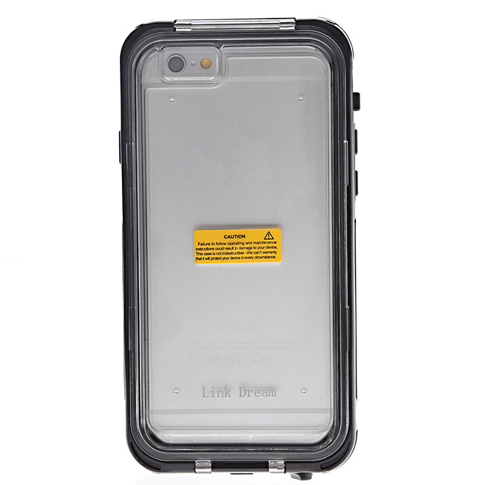 Dream Waterproof Shockproof Cover Protective Case for iPhone 6 4.7inch - Black