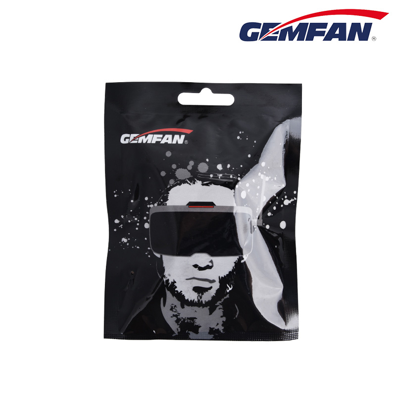 Gemfan 3052 Flash 3 X 5.2 3-Blade Propeller 5.0mm Mounting Hole CW CCW for Racing Quacopter - Pink