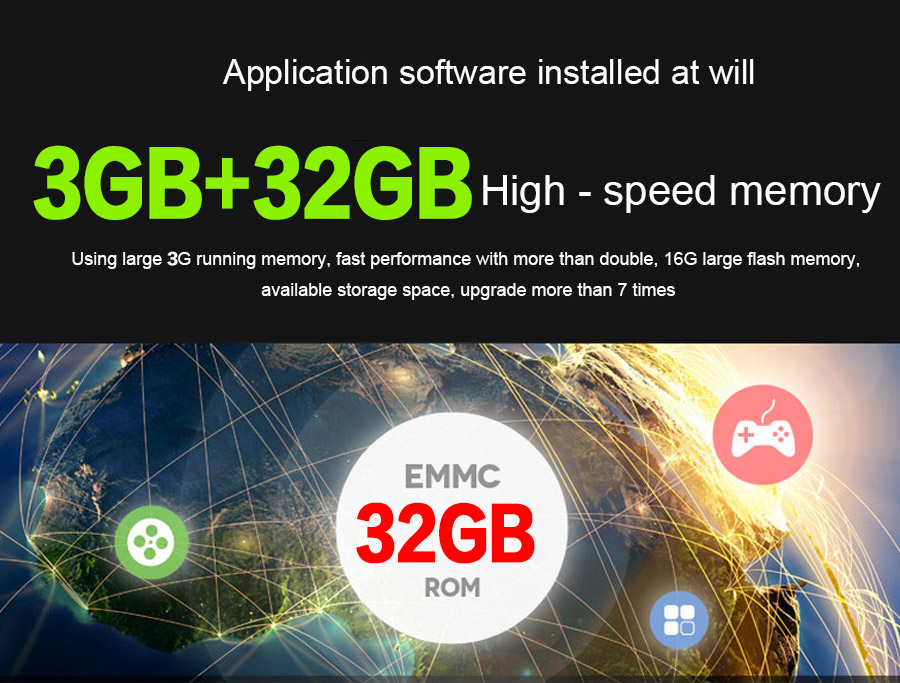Z69 4K UHD Smart TV BOX KODI Android 6.0 Marshmallow Amlogic S905X 3GB/32GB 802.11b/g/n LAN Bluetooth