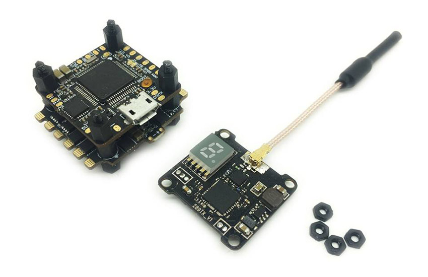 HGLRC XJB-TX20 20x20mm Mini FPV Transmitter 5.8G 72CH 0/25mW/100mW/250mW Switchable