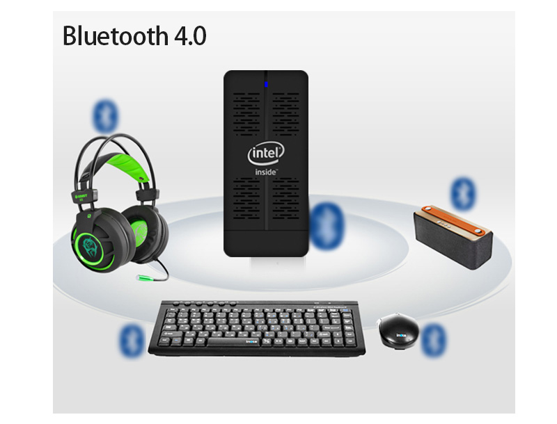 EC DREAM A9 Chocolate Windows TV-Stick Apollo Lake N3450 2GB/32GB USB 3.0 Bluetooth 4.0 WIFI
