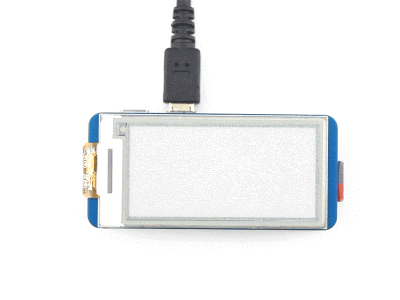 2.13 Inch E-Ink Display HAT 250x122 Resolution SPI interface for Raspberry Pi