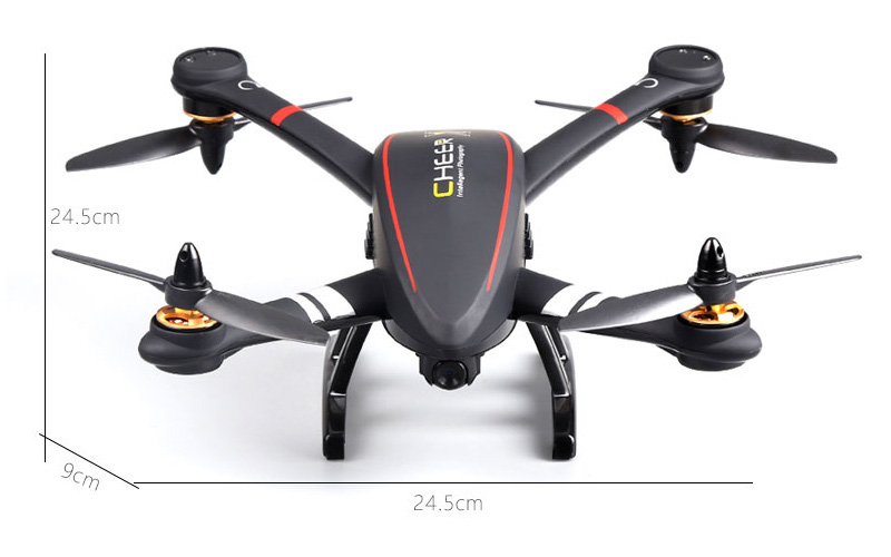 Cheerson CX-23 5.8G FPV GPS OSD Brushless RC Quadcopter With HD 720P Camera RTF - Black