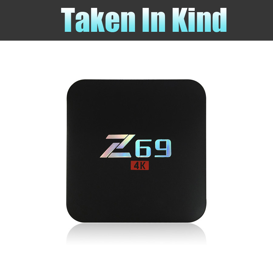 Z69 4K UHD Smart TV BOX KODI Android 6.0 Marshmallow Amlogic S905X 3GB/32GB 802.11b/g/n LAN Bluetooth