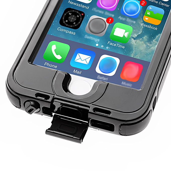 Dream Waterproof Shockproof Cover Protective Case for iPhone 6 4.7inch - Black