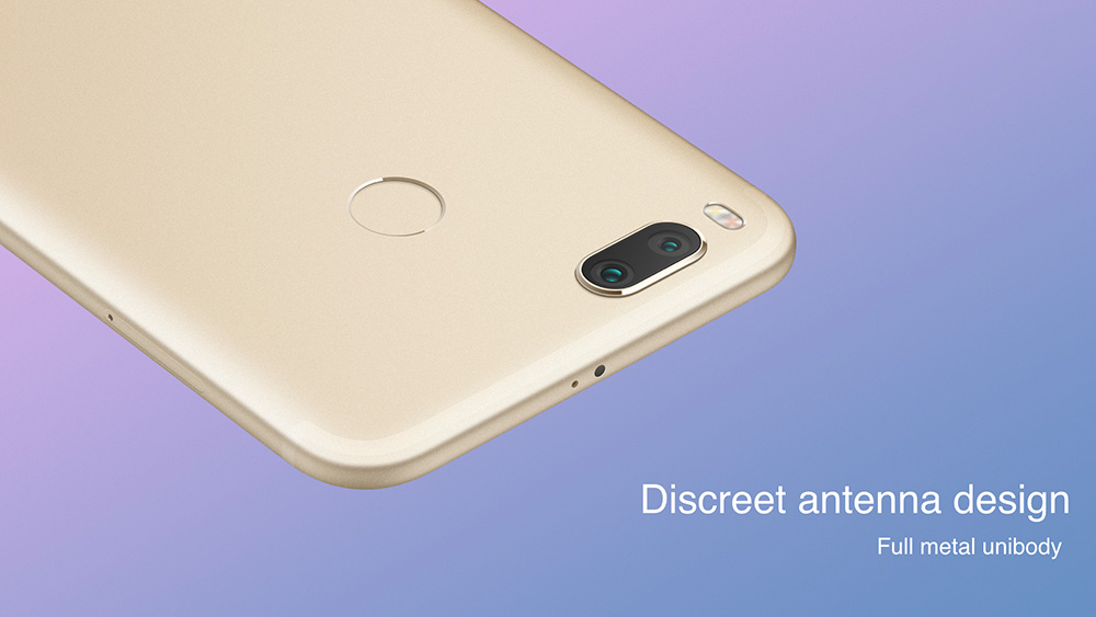 Xiaomi Mi 5X 5.5 inch 4G LTE Smartphone 4GB 64GB Snapdragon 625 Octa Core Dual 12.0MP Cam MIUI 9 Android 7.1 Metal Body Touch ID VoLTE- Black