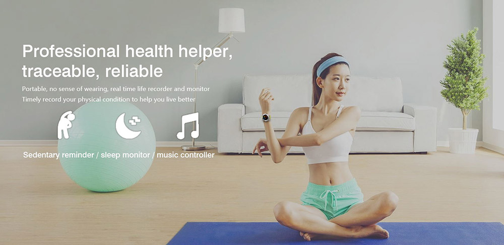 No.1 GS8 Smartwatch Phone MTK2502 Bluetooth 4.0 SIM Card Call Message Reminder Heart Rate Monitor Compatible with Android iOS - Black + Red