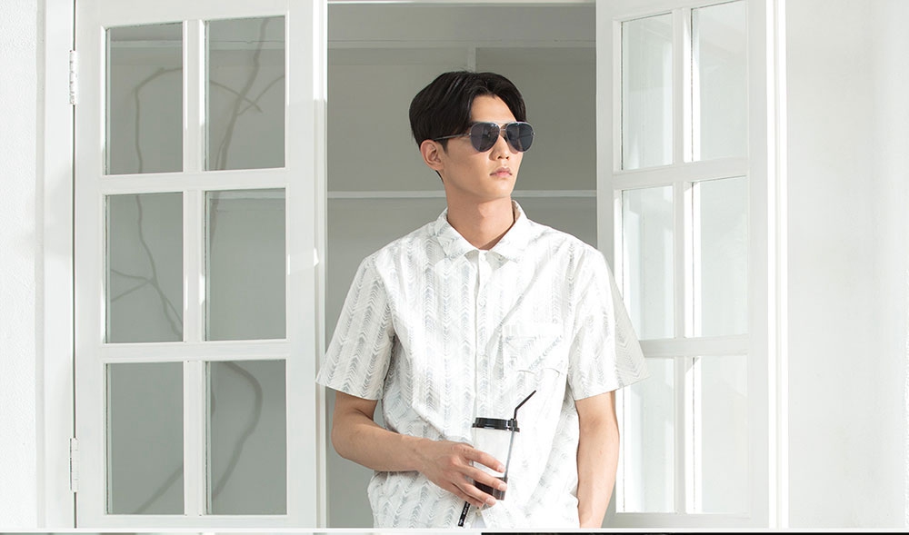 Xiaomi Mjijia TS Unisex Polarized Sunglasses Classic Aviator Sunglasses for Men Women UV 400 - Black
