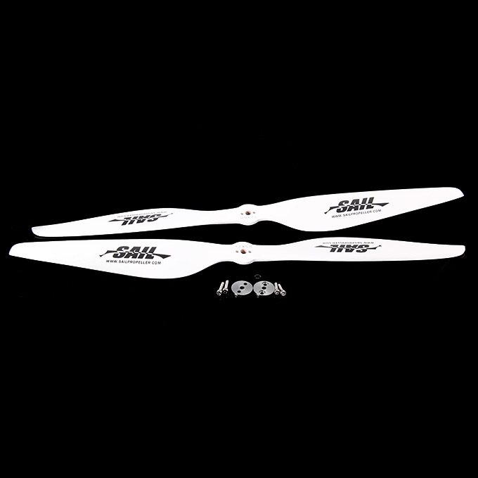 MultiStar White Edition Multirotor Propeller 17x5.8 Multi-rotor Wood Props (CW CCW Set)