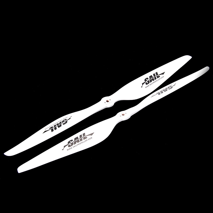 MultiStar White Edition Multirotor Propeller 17x5.8 Multi-rotor Wood Props (CW CCW Set)