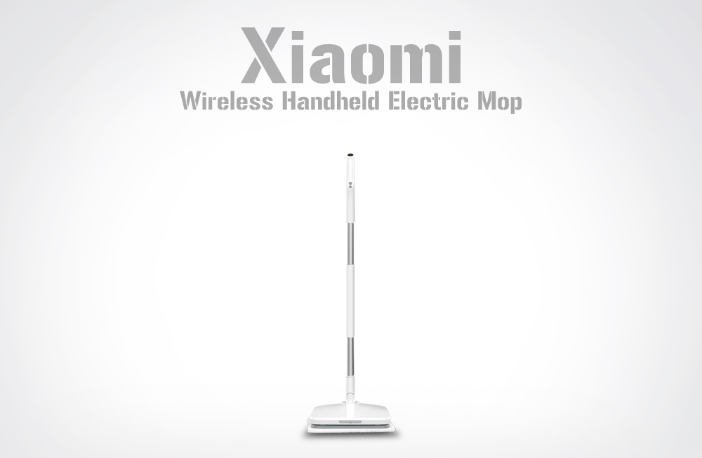 Xiaomi Mijia Handheld Electric Mop Floor Vibration Scrubber -White