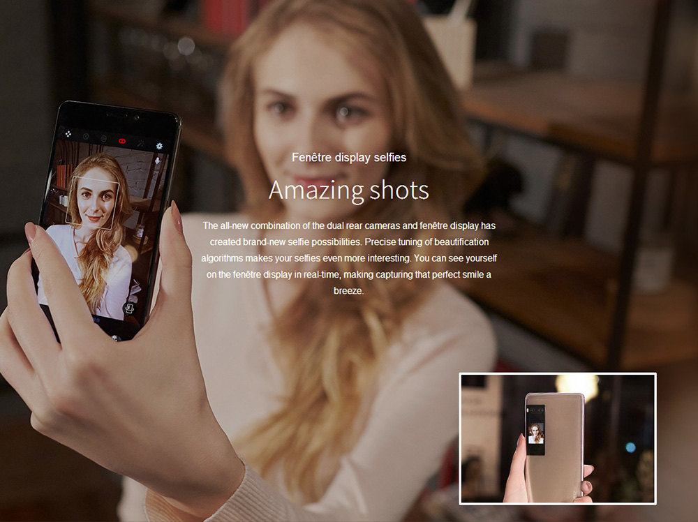 Meizu Pro 7 Plus 5.7 Inch Smartphone 2K Super AMOLED Screen 6GB 64GB Helio X30 Deca Core Dual 12.0MP Rear Camera Android 7.0 Hi-Fi Fast Charge mCharge 4.0 - Gold