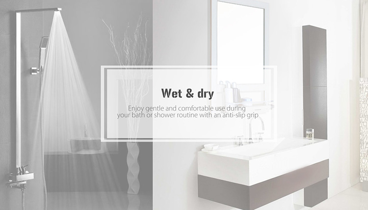 Kemei KM-2199 5 In 1 Beauty Tool Kit Electric Epilator Lady Shaver Machine Hair Removal Facial Cleansing Massage -White