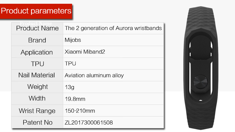 Original Xiaomi MI Band 2 Smart Wristbands Strap Colorful Silicone Wrist Strap Replacement Bracelet Strap - Green