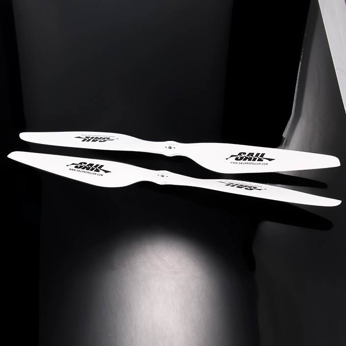 MultiStar White Edition Multirotor Propeller 18x6.1 Multi-rotor Wood Props (CW CCW Set)