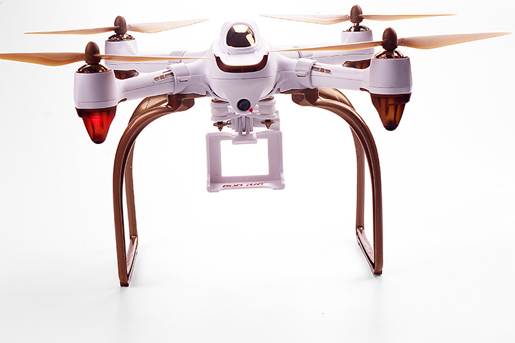 Landing Gear Sports Camera Frame Assembly Kit for Hubsan H501S X4 - Gold