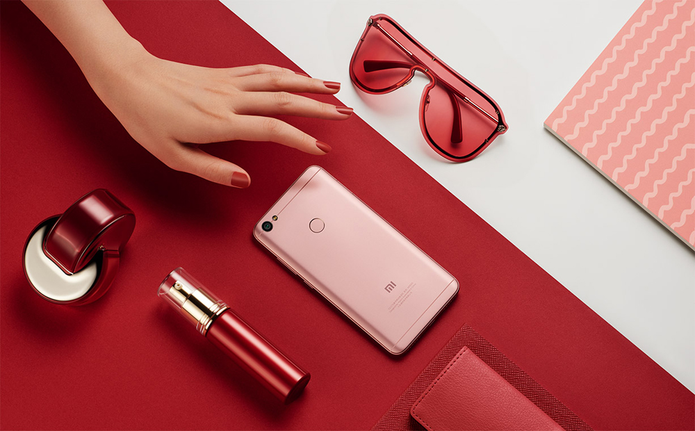 Xiaomi Redmi Note 5A 5.5 Inch 4G LTE Smartphone 2GB 16GB 13.0MP Cam Qualcomm Snapdragon 425 Quad Core Android 7.1 IR Remote Control VoLTE - Rose Gold