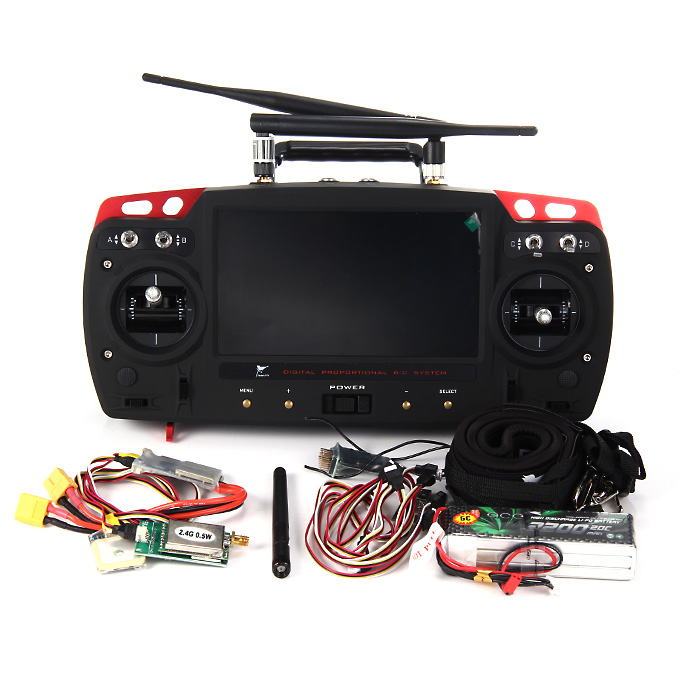 FPV Controller System All in One with 3200mAh Battery