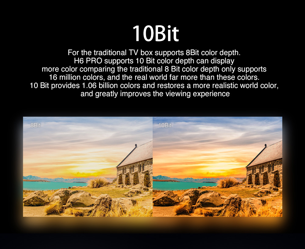 ZIDOO H6 PRO Android 7.0 Nougat 4K TV Box Allwinner H6 DDR4 2GB eMMC 16GB 1000M LAN ac WIFI Dolby DTS HDR Bluetooth